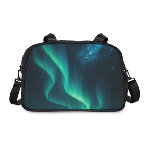 Galactic Aurora Waves - Fitness Handbag Galactic Aurora Waves - Fitness Handbag
