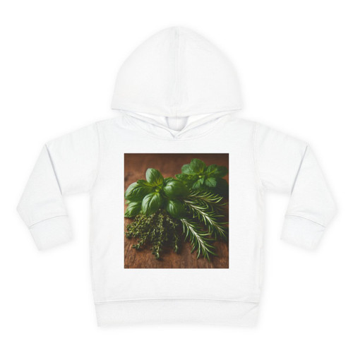 Garden Herb Symphony - Toddler Pullover Fleece Hoodie