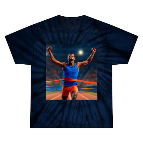 Victory Sprint Moment - Unisex Tie Dye Cotton Tee