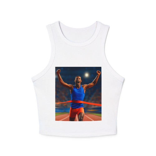 Victory Sprint Moment - Women's Micro Rib Racer Tank Top