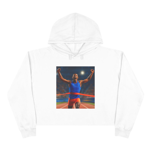 Victory Sprint Moment - Crop Hoodie