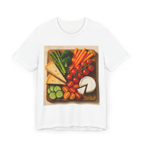 Gourmet Garden Platter - Unisex Jersey T-Shirt