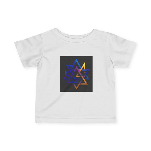 Cosmic Triangle Flow - Infant Fine Jersey Tee
