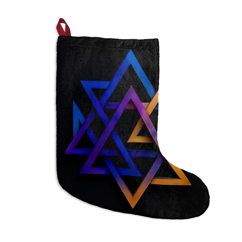 Cosmic Triangle Flow - Christmas Stockings