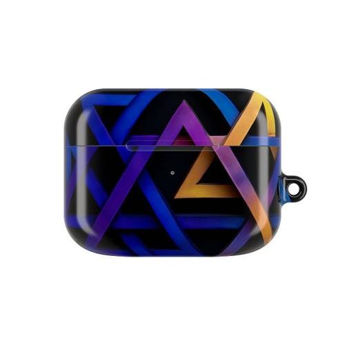 Cosmic Triangle Flow - AirPod Cases