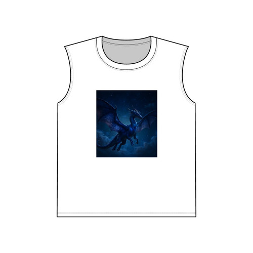 Celestial Night Wyrm - Unisex Jersey Muscle Tank