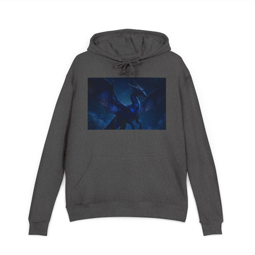 Celestial Night Wyrm - Unisex French Terry Hoodie