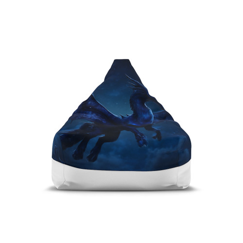 Celestial Night Wyrm - Bean Bag Chair Cover