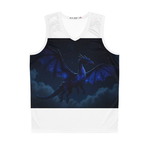 Celestial Night Wyrm - Basketball Jersey (AOP)