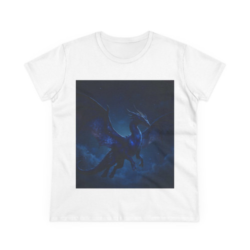 Celestial Night Wyrm - Women's Midweight Cotton Tee