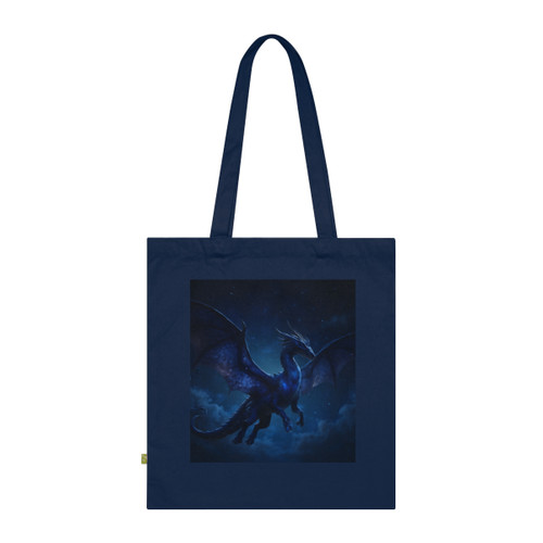 Celestial Night Wyrm - Organic Cotton Tote Bag