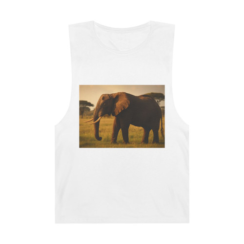 Majestic Elephant Grace - Unisex Barnard Tank 