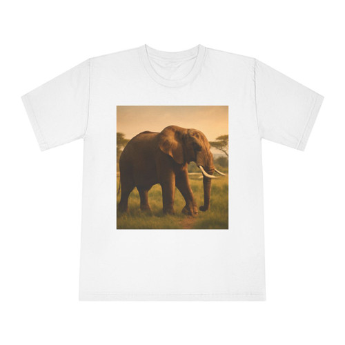 Majestic Elephant Grace - Unisex Classic Crewneck T-Shirt