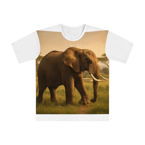 Majestic Elephant Grace - Men's Loose T-shirt (AOP)