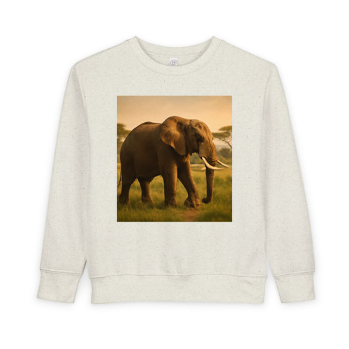 Majestic Elephant Grace - Toddler Sweatshirt
