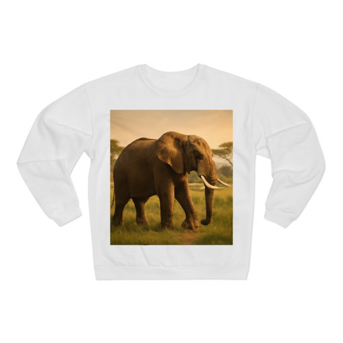 Majestic Elephant Grace - Unisex Crew Neck Sweatshirt (EU)