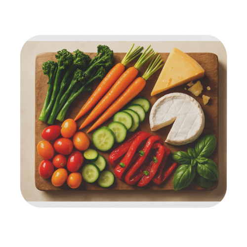 Gourmet Garden Platter - Mouse Pad (Rectangle)