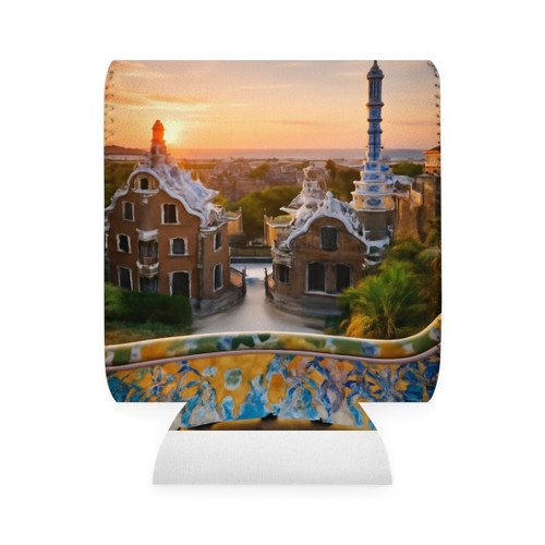 Barcelona Mosaic Dreams - Can Cooler Sleeve