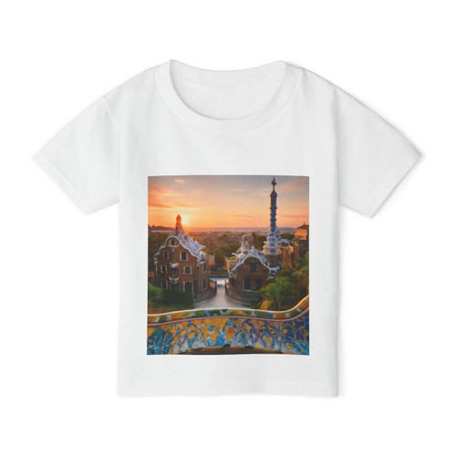 Barcelona Mosaic Dreams - Heavy Cotton™ Toddler T-shirt
