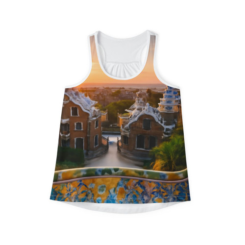 Barcelona Mosaic Dreams - Women's Tank Top (AOP)