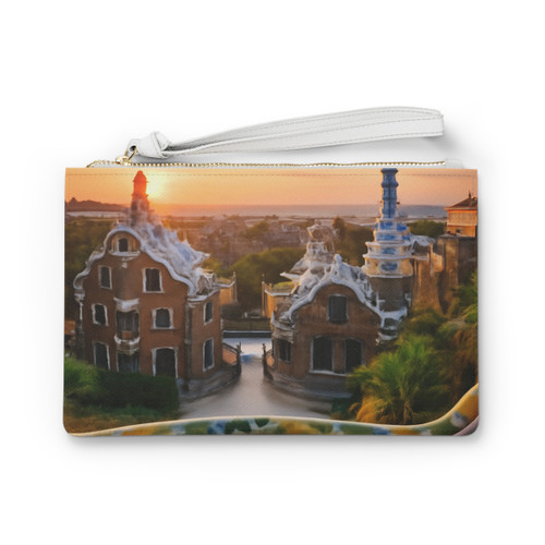 Barcelona Mosaic Dreams - Clutch Bag
