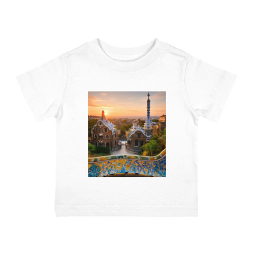 Barcelona Mosaic Dreams - Infant Cotton Jersey Tee