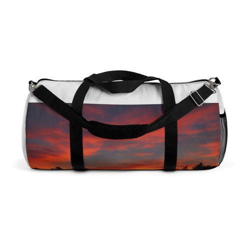 Sunset Over Tranquil Lake - Duffel Bag Sunset Over Tranquil Lake - Duffel Bag