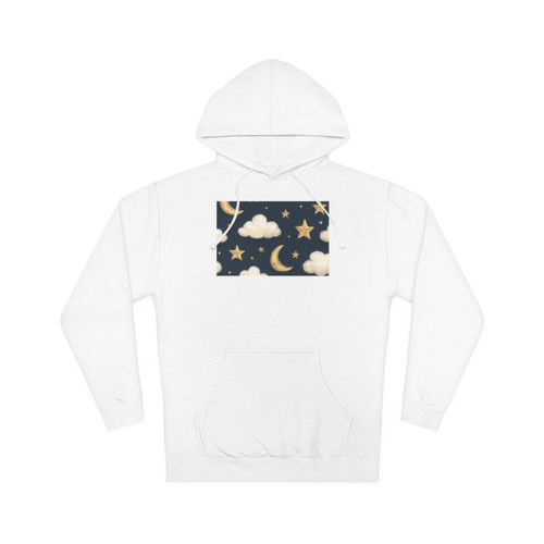 Celestial Night Whispers - Unisex Hooded Sweatshirt