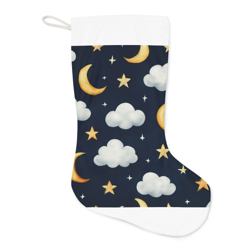Celestial Night Whispers - Santa Stocking