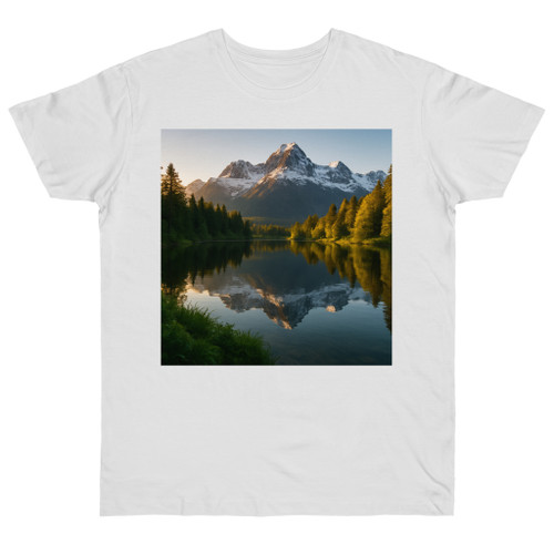 Mountain Reflections - Single Jersey T-shirt