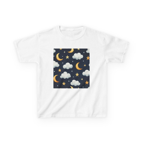 Celestial Night Whispers - Kids Heavy Cotton™ Tee