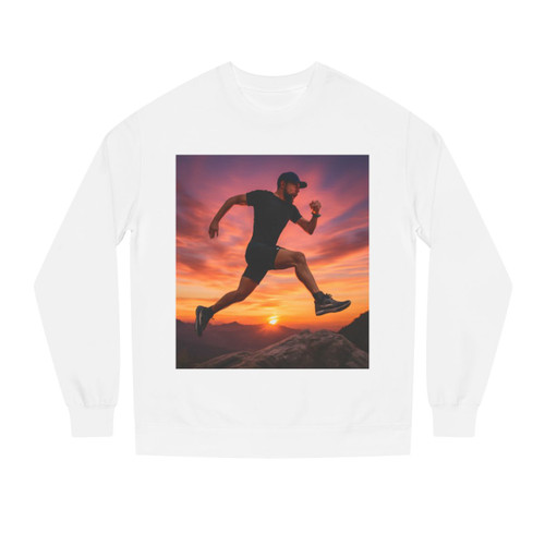 Mountain Trail Conqueror - Unisex Crew Neck Sweatshirt