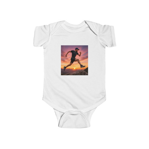 Mountain Trail Conqueror - Infant Fine Jersey Bodysuit