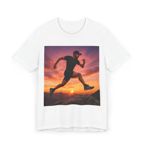 Mountain Trail Conqueror - Unisex Jersey T-Shirt