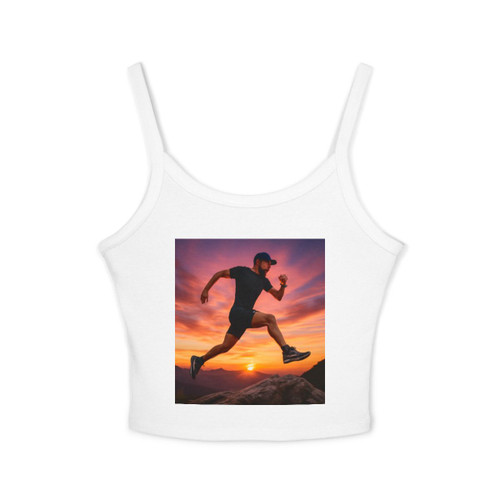 Mountain Trail Conqueror - Women's Spaghetti Strap Tank Top