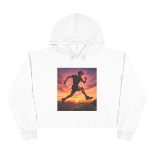 Mountain Trail Conqueror - Crop Hoodie
