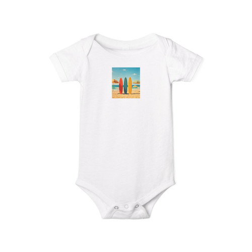 Retro Beach Vibes - Infant Jersey One Piece