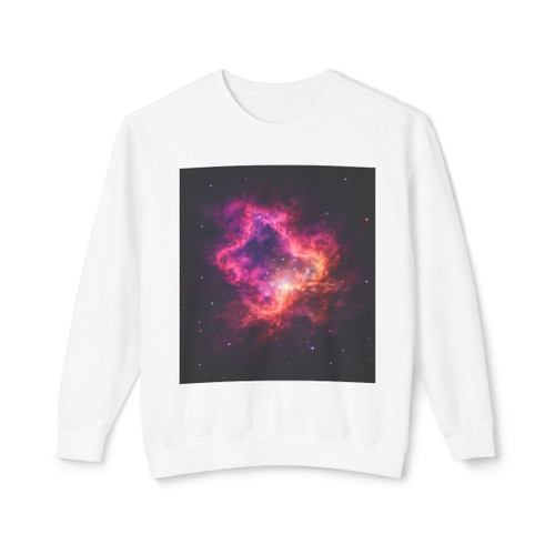 Nebula Dreamscape - Unisex Lightweight Crewneck Sweatshirt