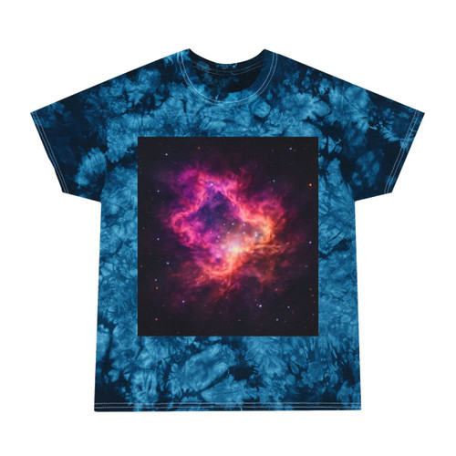 Nebula Dreamscape - Tie-Dye Tee, Crystal