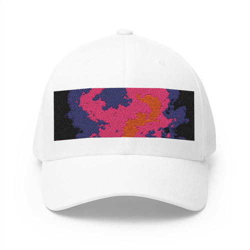 Nebula Dreamscape - Closed-Back Structured Cap (Embroidery)
