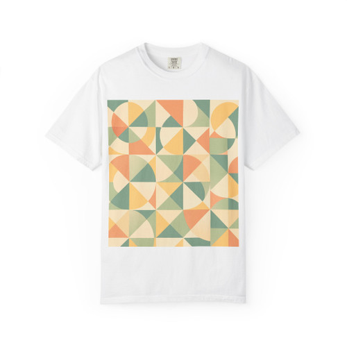 Geometric Harmony - Unisex Garment-Dyed T-shirt Geometric Harmony - Unisex Garment-Dyed T-shirt