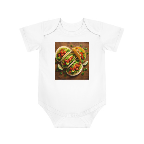 Spicy Taco Fiesta - Baby Short Sleeve Bodysuit