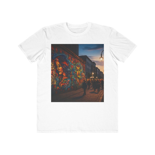 Berlin Graffiti Vibrance - Men's Lightweight Fashion Tee
