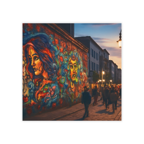 Berlin Graffiti Vibrance - Post-it® Note Pads