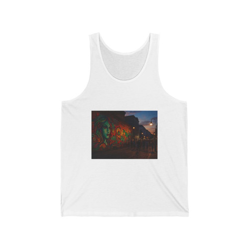 Berlin Graffiti Vibrance - Unisex Jersey Tank
