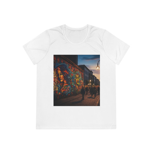 Berlin Graffiti Vibrance - Ladies Competitor Tee