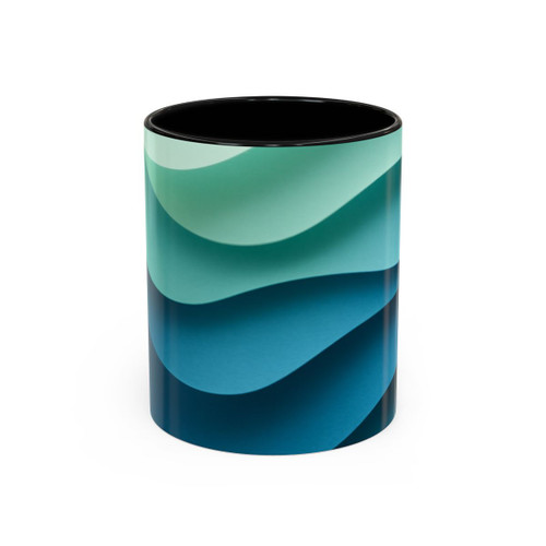 Ethereal Wave Dance - Accent Coffee Mug (11, 15oz)