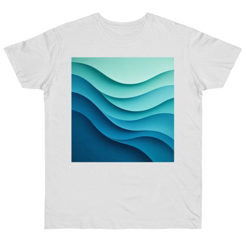 Ethereal Wave Dance - Single Jersey T-shirt