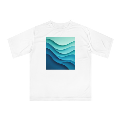 Ethereal Wave Dance - Unisex Zone Performance T-shirt