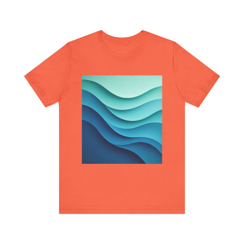 Ethereal Wave Dance - Unisex Jersey Short Sleeve Tee